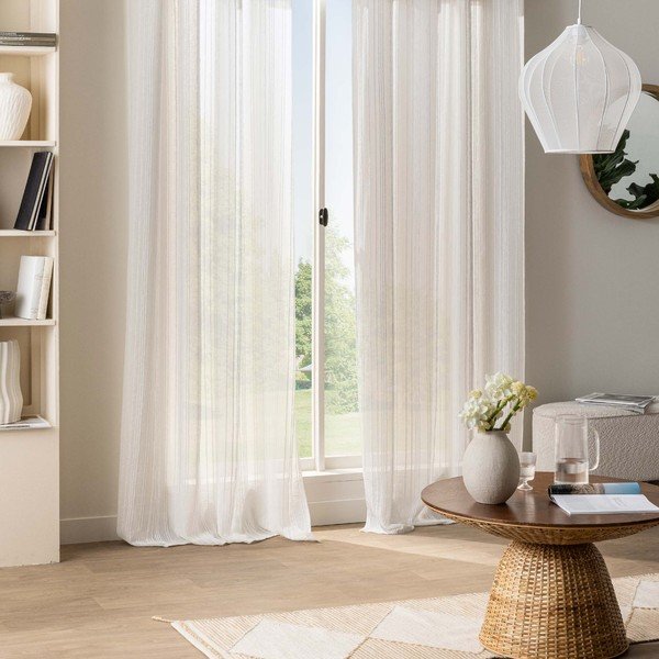 Бяло перде 140x260 cm Zaho – douceur d'intérieur-image-2