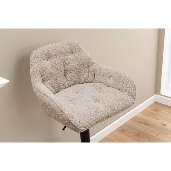 Светлосиви въртящи се бар столове в комплект от 2 броя 109 см Brooke - Actona-image-2