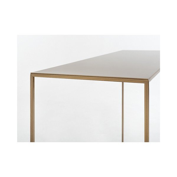 Конзолна метална маса в златно, 100 x 35 cm Tensio - CustomForm-image-3
