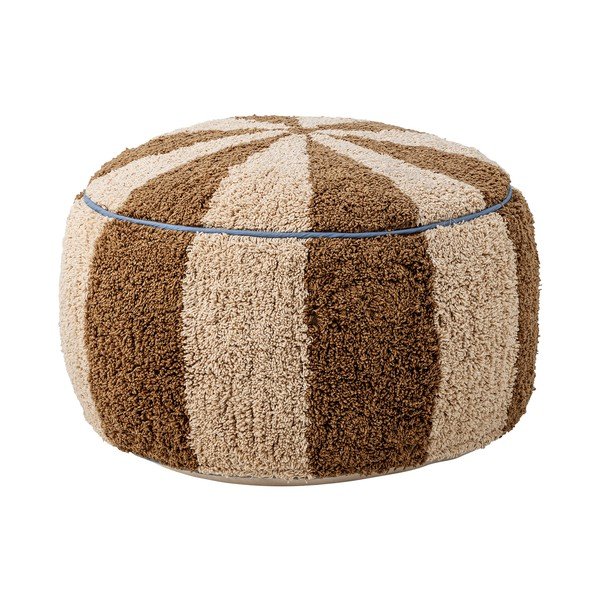 Кафяв/бежов детски пуф Charoline – Bloomingville Mini