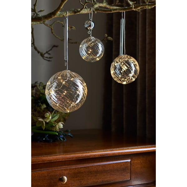 LED светлинна декорация Топка, Ø 8 см Wave - Sirius-image-1