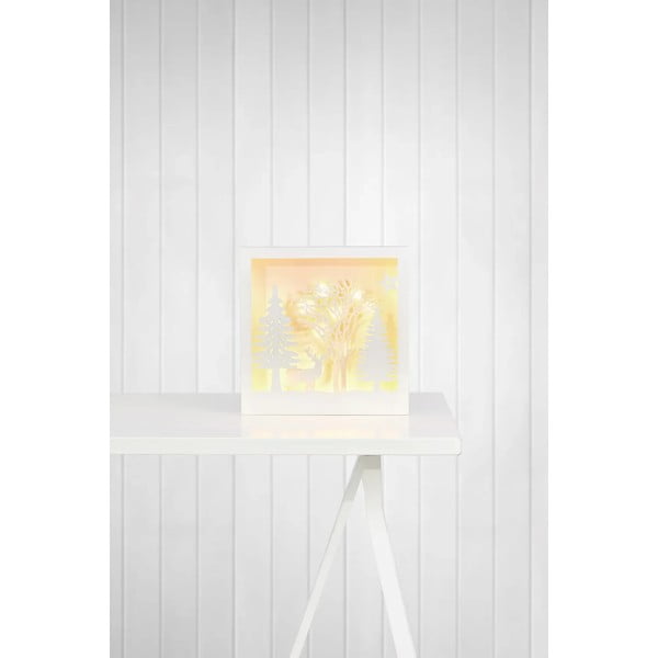 Бяла коледна светлинна украса Folkabo – Markslöjd-image-1