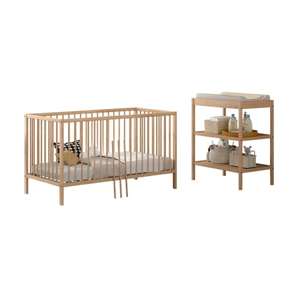 Комплект детски мебели от масивен бук 2 бр. Dino – Vipack