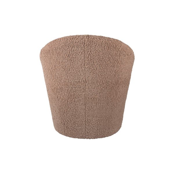 Фотьойл от кафяв плат букле Cuddly - Leitmotiv-image-4