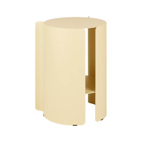 Стоманена кръгла странична масичка ø 32 cm Wa – noo.ma-image-2