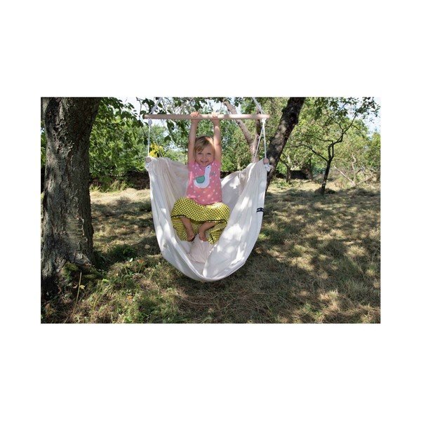 Krémové houpadlo pro dospělé se zavěšením do stropu Hojdavak Maxi-image-3