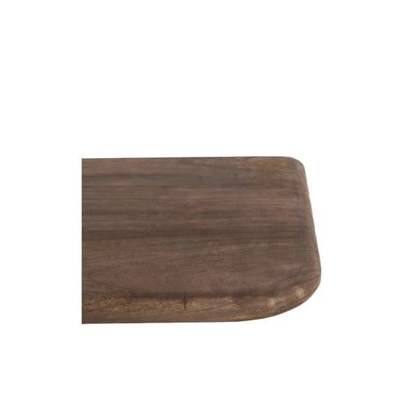 Кафяв стенен рафт от масивно манго 50 cm Tarontu – Light & Living-image-3