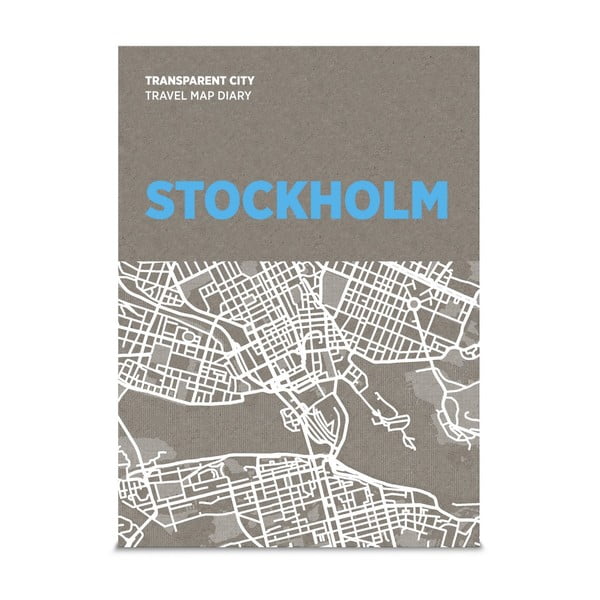 Карта за етикети Transparent City Stockholm - Palomar