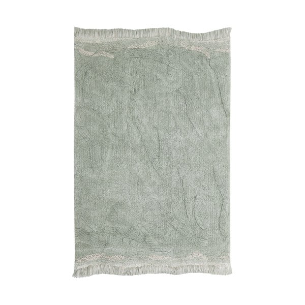 Памучно детско килимче за игра в цвят мента 90x130 cm Waves – Lorena Canals-image-3