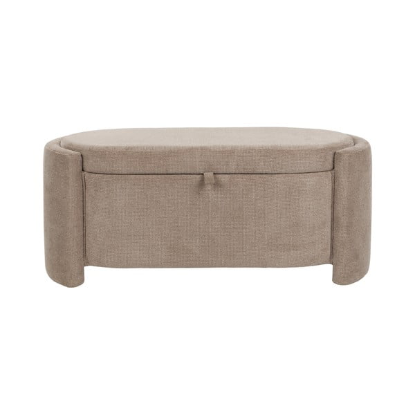 Светлокафява пейка Miro – White Label