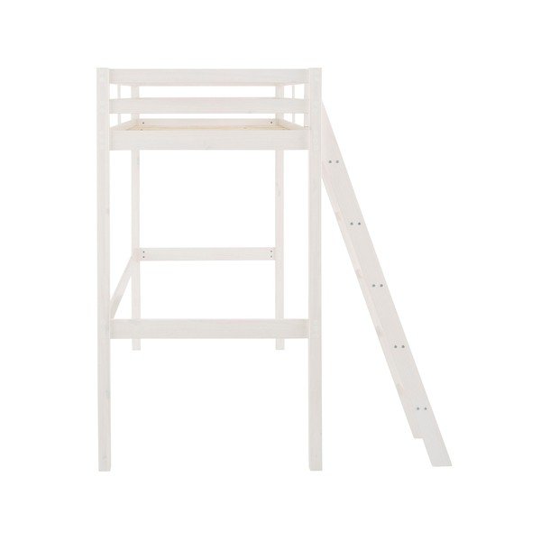 Бяло повдигнато легло от борова дървесина Alpi2 - Støraa-image-4