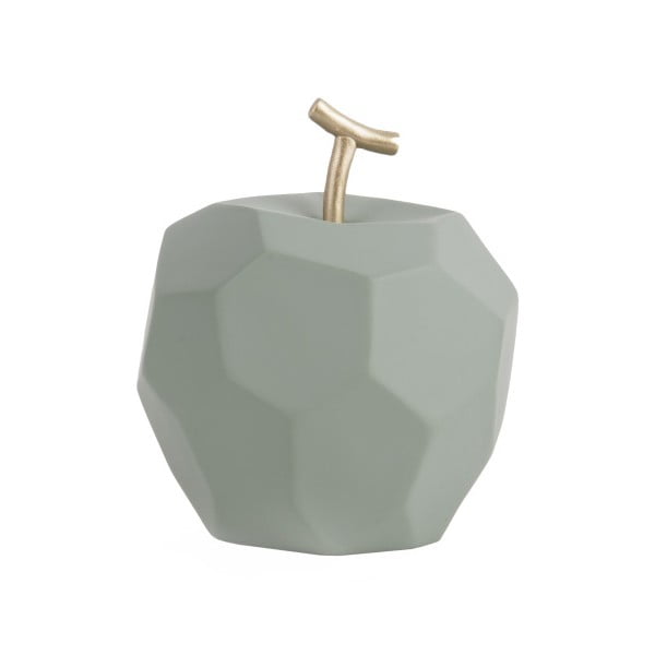 Матова ментовозелена бетонна статуетка Origami Apple - PT LIVING