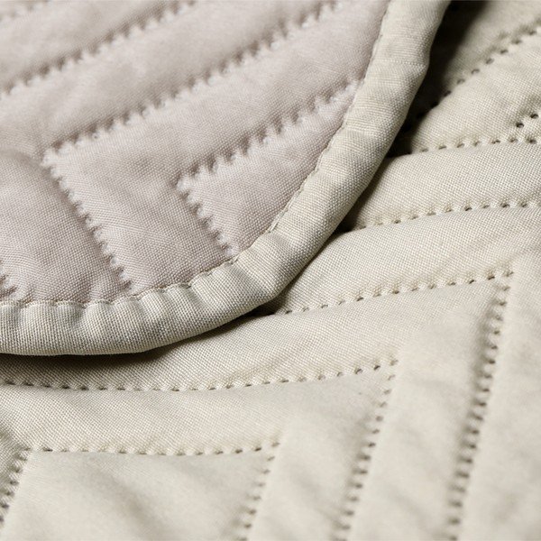 Кремаво капитонирано покривало за легло от микрофибър 220x240 cm Softa – Restilo-image-4