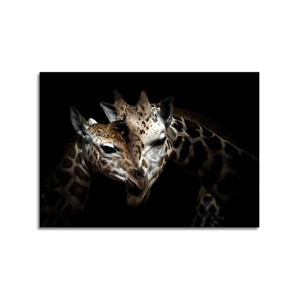 Изображение Glas Животни Жираф, 70 x 100 cm - Styler