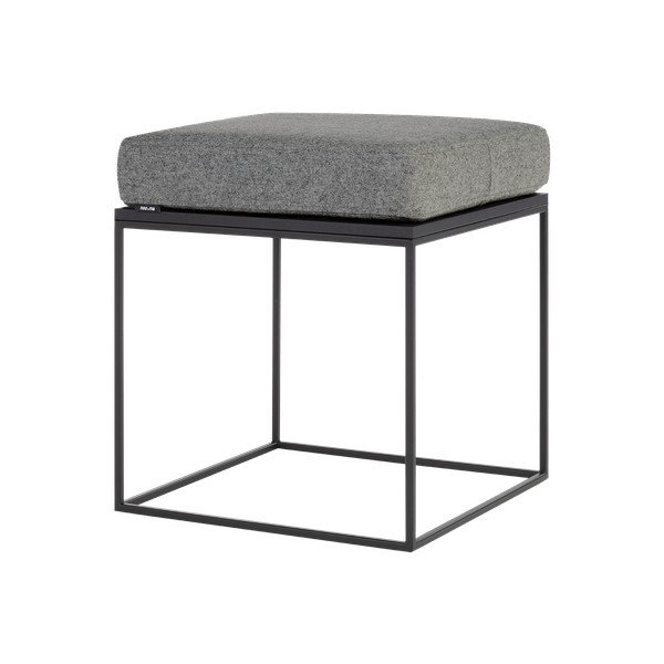 Сив тапициран стол Feo – noo.ma