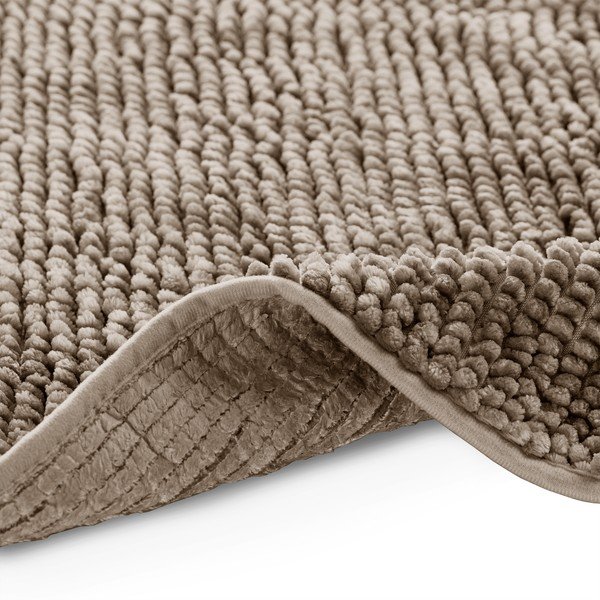 Светлокафяв килим за баня 70x120 cm Bati – Restilo-image-3