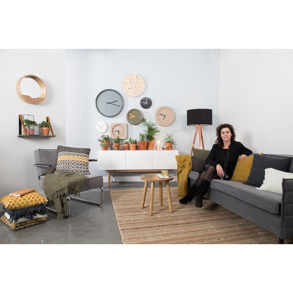 Масичка за кафе от мангово дърво , ⌀ 60 cm Dendron - Zuiver-image-4