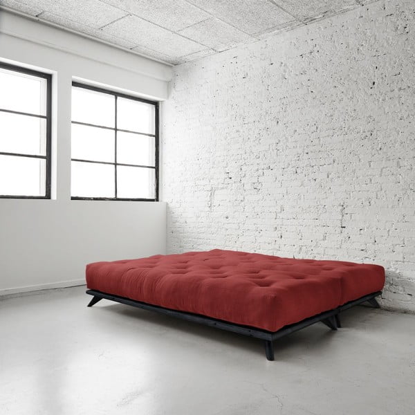 Pohovka Senza Black/Passion Red-image-3