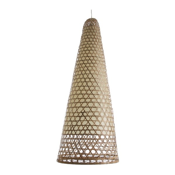 Závěsné bambusové svítidlo VICAL HOME Adelia, Ø 40 cm