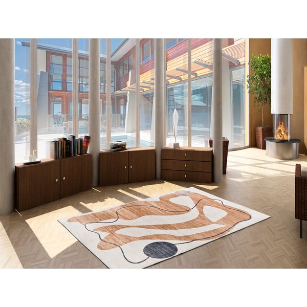 Оранжев килим 140x200 cm Class – Universal-image-2