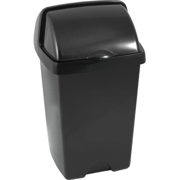 По-голямо черно кошче за боклук, 31 x 30 x 52,5 cm - Addis