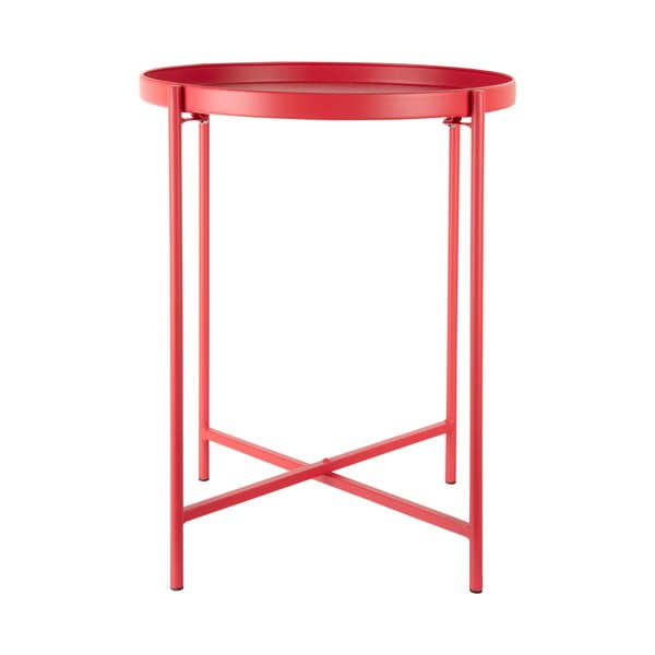 Метална кръгла странична масичка ø 40 cm Meseta  – Leitmotiv-image-2