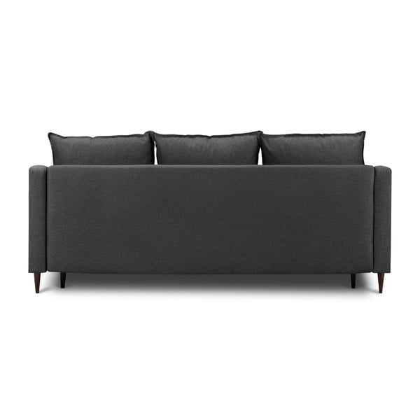 Разтегателен тъмносив диван с място за съхранение , 215 см Ancolie - Mazzini Sofas-image-3