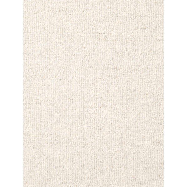 Кремав ръчно изработен вълнен кръгъл килим ø 160 cm Puristic Knots – Elle Decoration-image-4