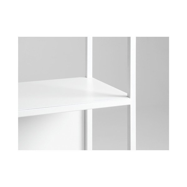 Бяла етажерка за книги , 100 x 110 cm Hyller - CustomForm-image-4