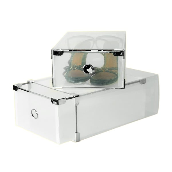 Set 2 krabic na boty JOCCA Plastic Boxes, 31 x 20 cm