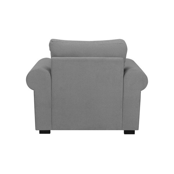 Světle šedé křeslo Windsor & Co Sofas Hermes-image-3