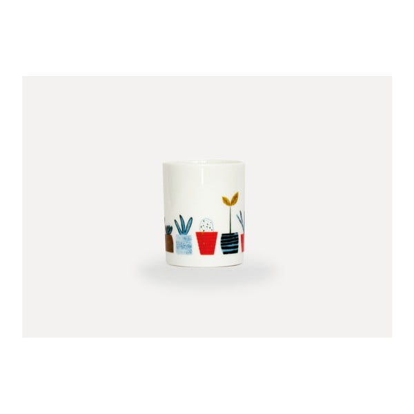 Порцеланова саксия за цветя Little Plants, 6 x 4,5 cm - U Studio Design