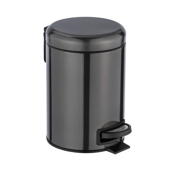 Черно кошче за отпадъци от неръждаема стомана , 3 л Leman - Wenko-image-1