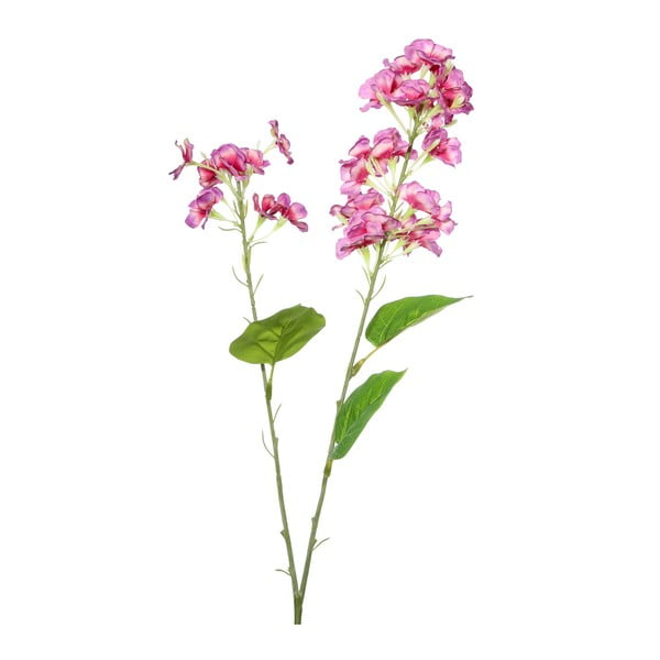 Umělá květina s fialovými květy Ixia Atieno, výška 76 cm