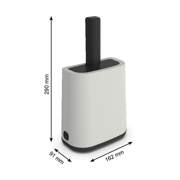 Лопатка с държач 9x16 cm Biala - Rotho-image-3