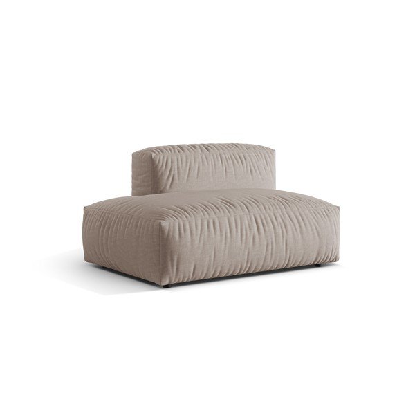 Бежов модул за диван (ляв ъгъл) Martina – Micadoni Home-image-1