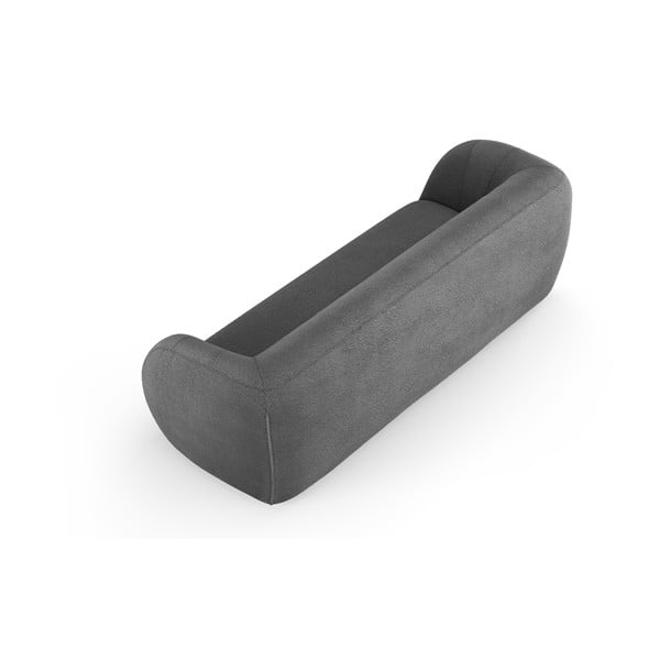 Сив диван от плат букле 230 cm Essen - Cosmopolitan Design-image-3