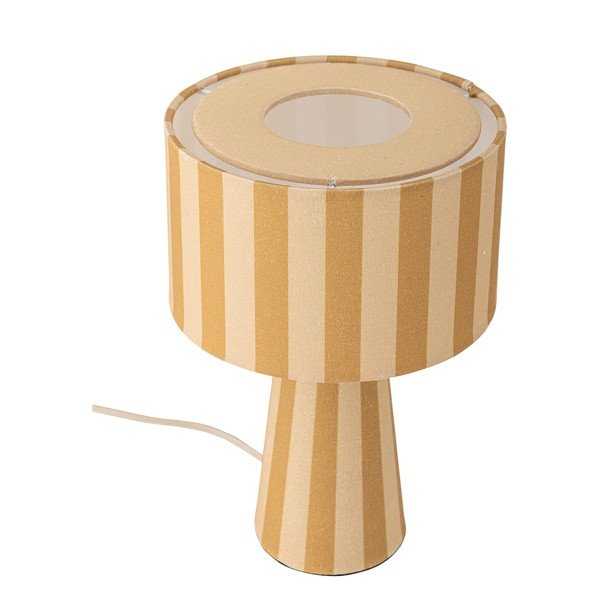Жълта текстилна настолна лампа с текстилен абажур (височина 30 cm) Emmie – Bloomingville-image-3