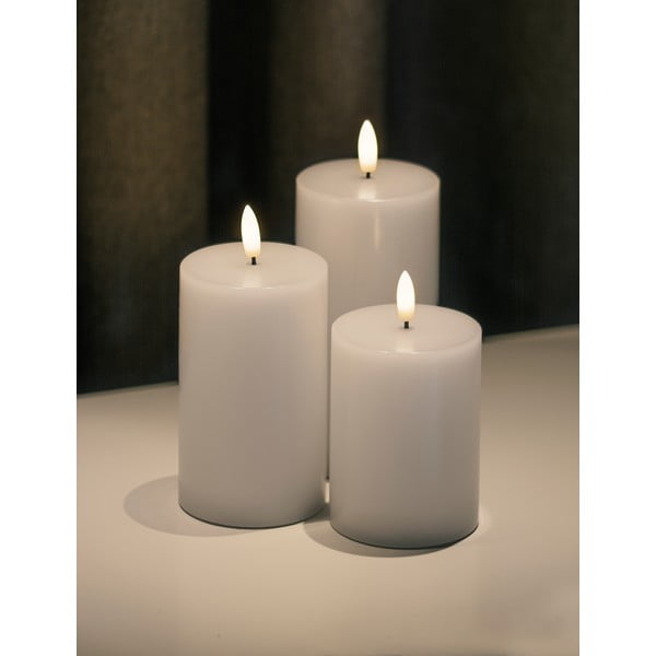 Бели светлинни декорации в комплект от 3 Sille Exclusive - Sirius-image-2