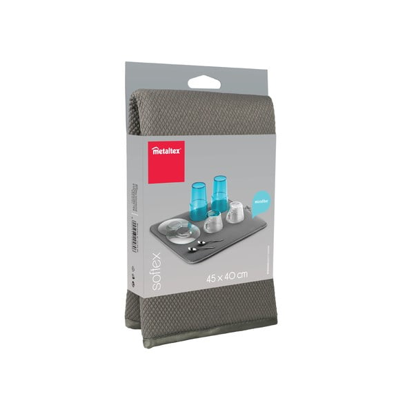 Подложка за сушене на съдове от микрофибър, дължина 45 cm - Metaltex-image-3