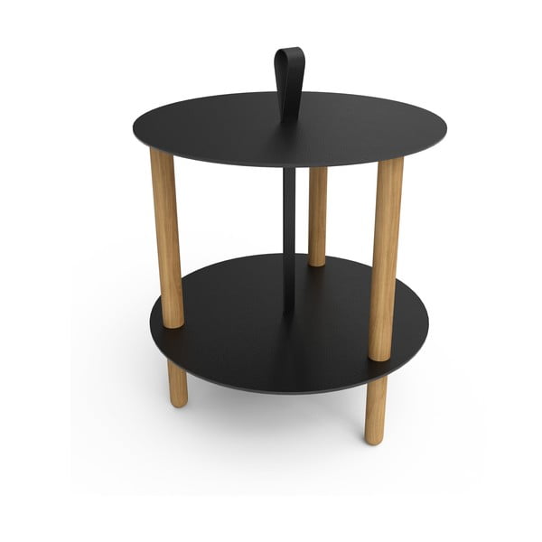 Кръгла странична масичка ø 48 cm Strap L Bull – LIND DNA