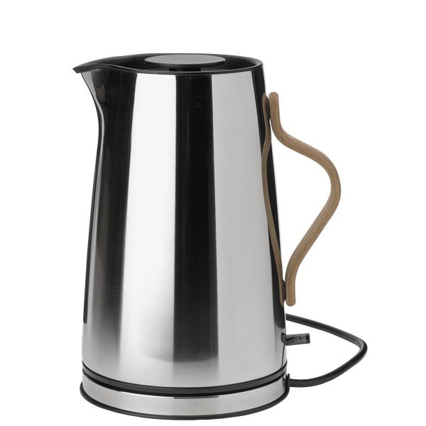 Електрическа кана от неръждаема стомана в сребрист цвят 1,2 l Emma – Stelton
