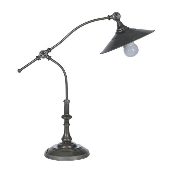 Industriální stolní lampa Antique Grey
