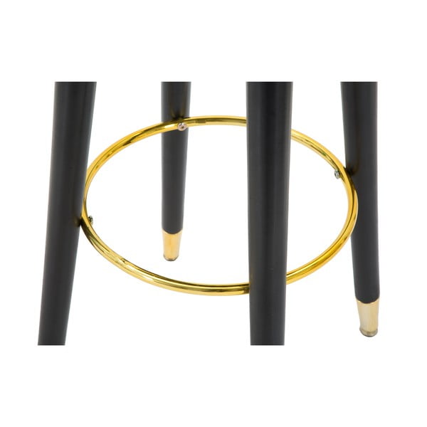 Тюркоазен тапициран бар стол (височина на седалката 74 cm) Paris – Mauro Ferretti-image-4