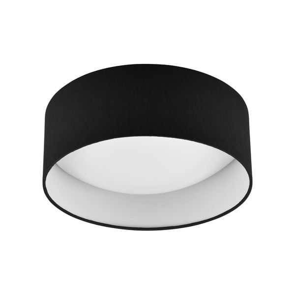 Черно LED осветително тяло за таван ø 30 cm Locarno - Trio