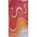 Червен и оранжев килим подходящ за пране 60x100 cm Colors of Joy – Vitaus