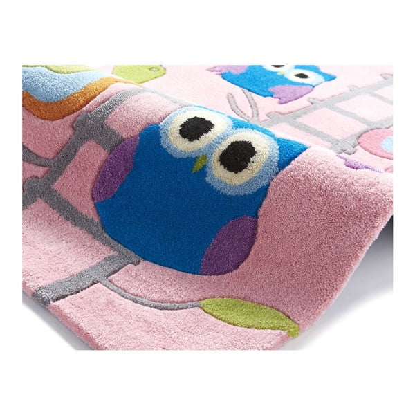 Детски килим Kiddo Pinkie, 70 x 140 cm Hong Kong - Think Rugs-image-2