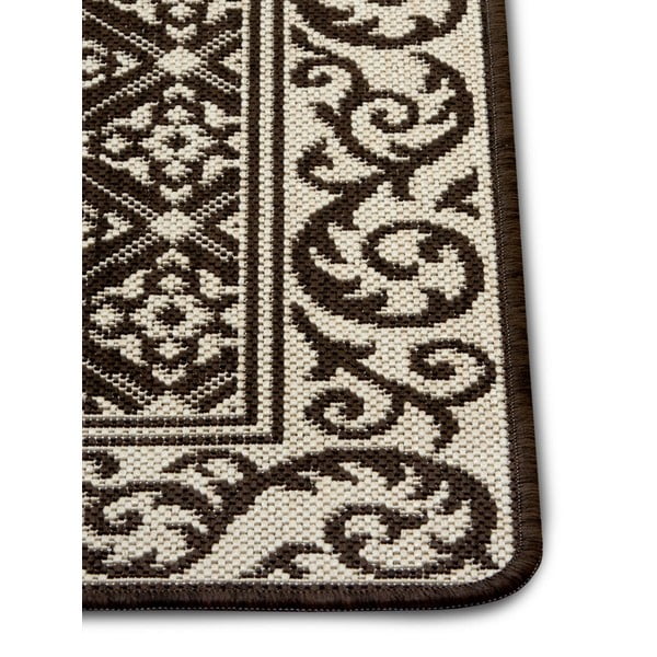 Кафяв кухненски мокет , 70 x 180 cm Weave Romb - Hanse Home-image-3