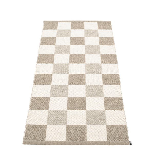 Бежова и кремава пътека за открито и закрито 70x160 cm Pix Dark Linen – Pappelina