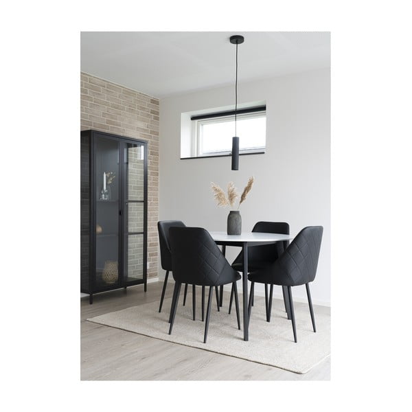 Черно висящо осветително тяло ø 6 cm Paris – House Nordic-image-4